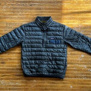 Patagonia Gray Quilted Pullover Jacket